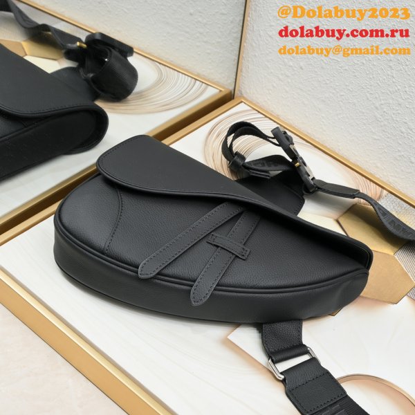 Fashion CHRISTIAN DIOR saddle homme men bag