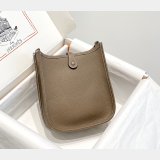 High Quality bag Hermes Evelyne Top Quality Online Store elephant grey