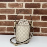 UK Gucci Ophidia Inspired Bucket Ebony Supreme 760199 Bag