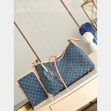 CarryAll UK Monogram Denim M46855 Wholesale Louis Vuitton Replica Bag