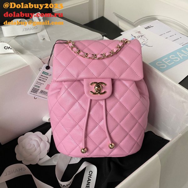 1:1 Luxury High Quality Duplicate Backpack AS4058 Bag 23cm