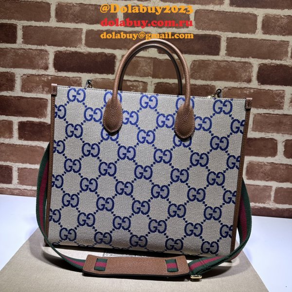 Gucci Jumbo GG tote 678839 Perfect High Luxury Designer Bag