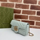 Faux Gucci Matelassé Shoulder GG Marmont Wholesale Top Bag