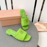 Perfect MiuMiu Bread Slippers Summer Perfect Sandals