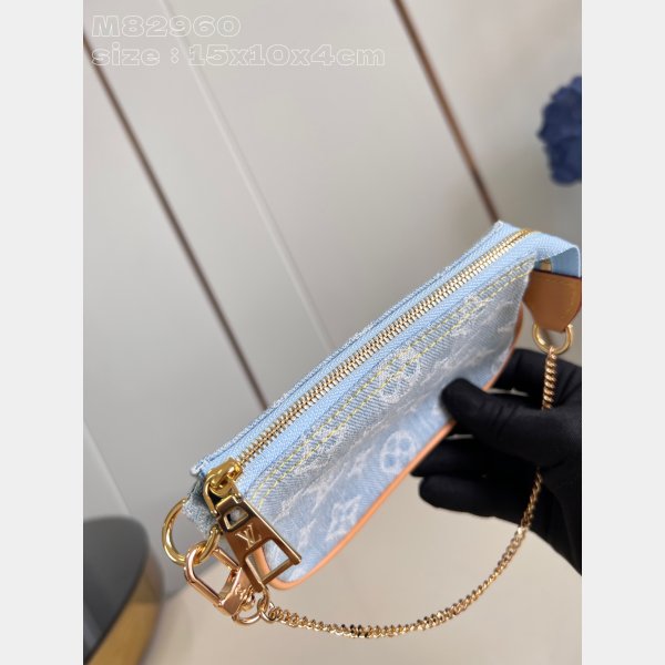 Sunset Monogram Denim M82960 Best Louis Vuitton Fake Bag