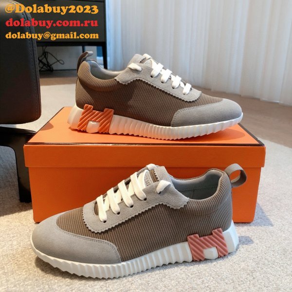 Top Quality HERMES MEN BOUNCING SNEAKER