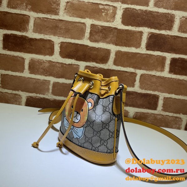 Gucci AAA+ 1:1 Ophidia Leather Logo Shoulder 660304 Bags