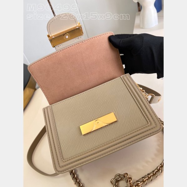 Best Lv Dauphine Khaki Louis Vuitton M90499 UK Bag