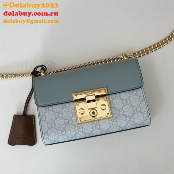 Duplicate Padlock Gucci Copy GG Shoulder 409487 Bag