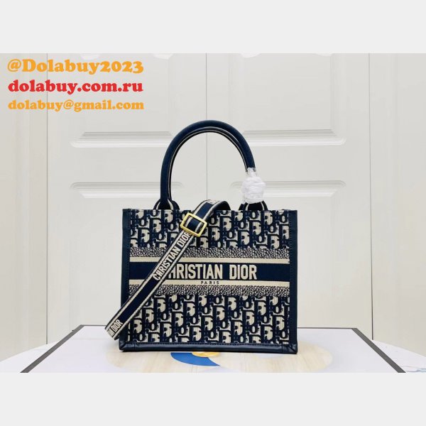 Copy Dior Book tote with strap new 1286 all size