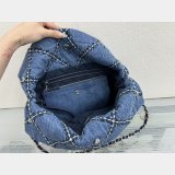 Wholesale CHANEL 22 denim bag AS3260