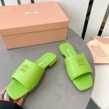 Perfect MiuMiu Bread Slippers Summer Perfect Sandals