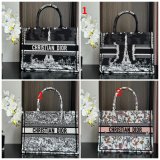 Fashion CD Book Tote Fake 36CM Christian Dior Bags