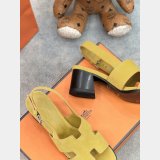 Eternite Slingback Sandals Luxury Hermes Wholesales Shoes