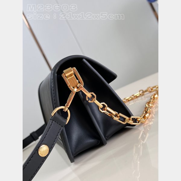 Dauphine East West Epi Shop Black M23603 Louis Vuitton 1:1 Mirror Handbags