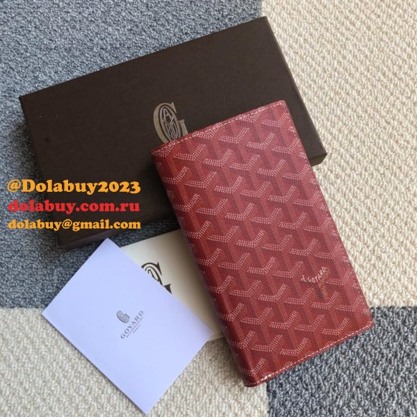 High Quality Goyard Multi-Color Ticket Top Wallet Best