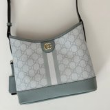 Ophidia Gucci Inspired Half Moon 781402 GG Small Shoulder Bag