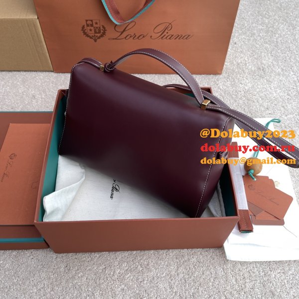 Duplicate LORO PIANA Extra Bag L27 New patent leather