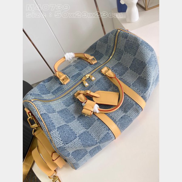 Designer Keepall Bandoulière 50 Louis Vuitton N40739 Luxury Bag