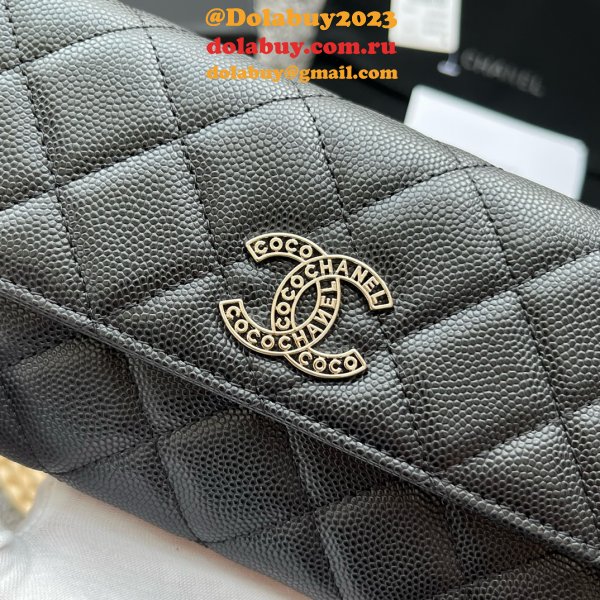 High Quality 7 Star Zipped Coin Purse AP3840 & AP3830 High Quality bag Wallets