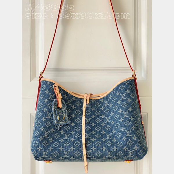 CarryAll UK Monogram Denim M46855 Wholesale Louis Vuitton Replica Bag