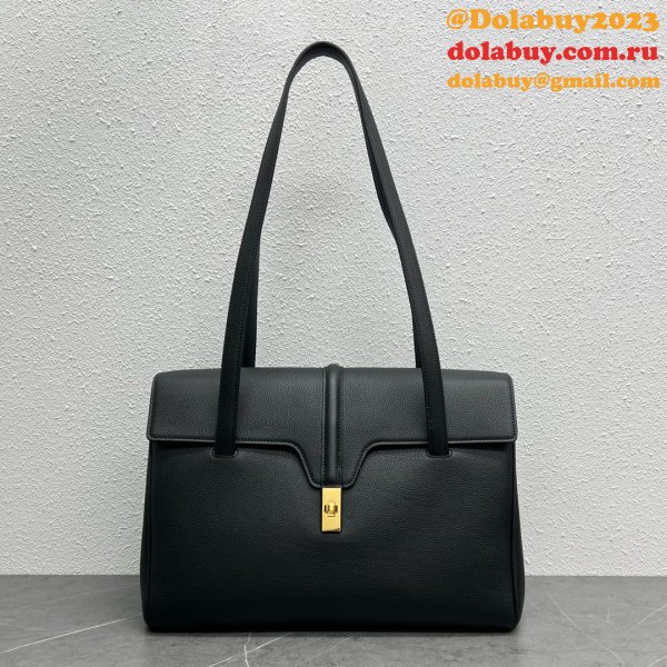 Best Fashion CELINE SOFT 16 Office togo leather handbag