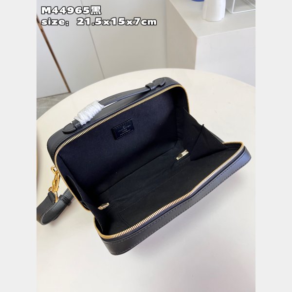 High Quality Handle Soft Top Qualitys Louis Vuitton M44965 Black Bag