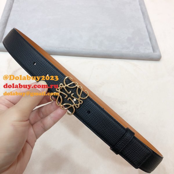 Designer Loewe Regular Perfect 3.2CM Width Fashion Belts