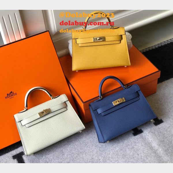 Buy Designer Best High Quality bag Hermes Kelly 19CM Mini Bags Online