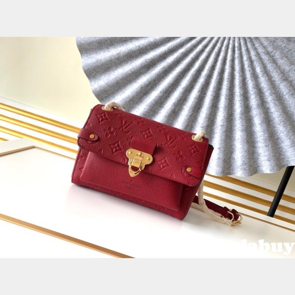 Louis Vuitton Wholesale Vavin BB M44553 Red Monogram Empreinte Leather