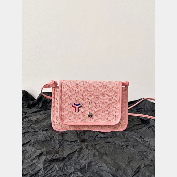 Goyard Wholesale Plumet Pocket Wallet Best Pink Bag