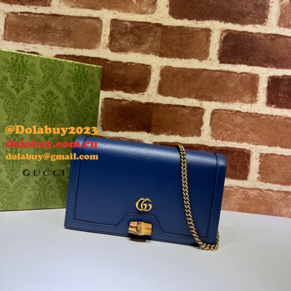 The Gucci Best Diana Duplicates bag with bamboo 696817