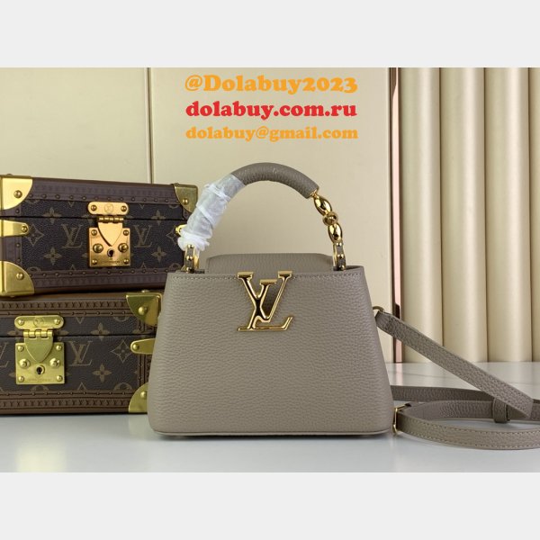 The Capucines M48865 M24989 M24698 Louis Vuitton Designer Designer Bag