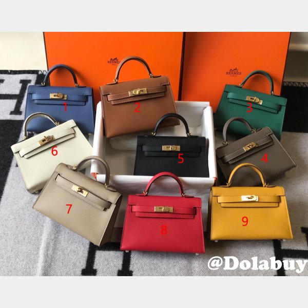 Buy Designer Best High Quality bag Hermes Kelly 19CM Mini Bags Online