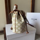 Backpack Celine Duplicate 197662 Folco Triomphe Canvas Bag