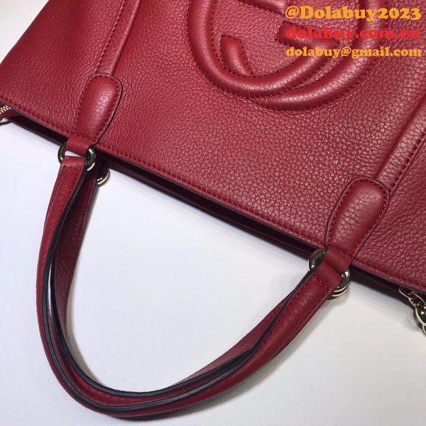 Luxury Gucci Wholesale Soho leather shoulder 369176 bag