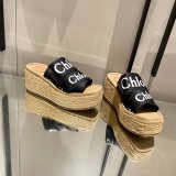 Chloé 1:1 Mirror Shoes Roman Slippers Designer Footwear