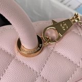 Best CC coco handle bag 92991 caviar leather 29cm