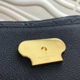 Replica Louis Vuitton Monogram Empreinte Leather Vavin PM M43931 Black Bag