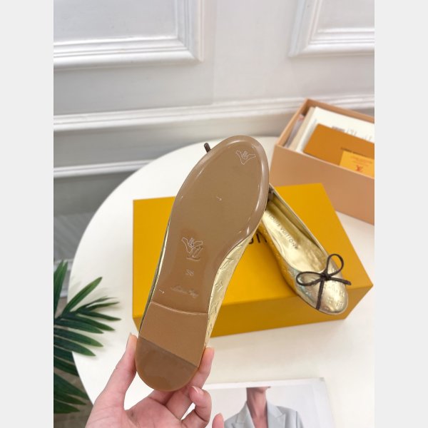 Perfect LOUIS VUITTON Nina Flat Ballerina