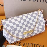 High Quality Louis Vuitton Damier Azur Canvas Favorite PM N41277 Designer