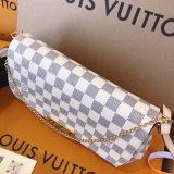 High Quality Louis Vuitton Damier Azur Canvas Favorite PM N41277 Designer