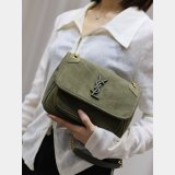 Buy Best YSL Niki 22CM 633151 Luxurys High Quality ArmyGreen Bag