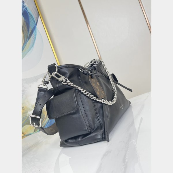 Inspired M24861 CarryAll Cargo PM H27 Louis Vuitton Top Quality Black Bag