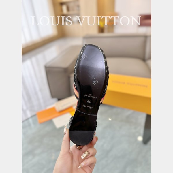 Luxury Duplicate LOUIS VUITTON Helios Flat Sandal