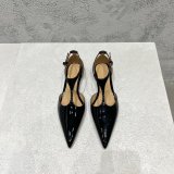 Bottega Veneta Copy Flat Pointed Toe Sandals Shoes