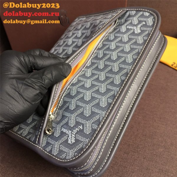 Copy Goyard Multi-Color Cosmetic toiletry bag