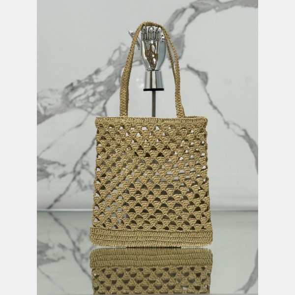 Best Prada straw shopping bag 1BG493