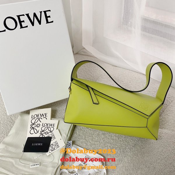 Shop Loewe Top Quality Puzzle Leather Hobo Top Quality Bag