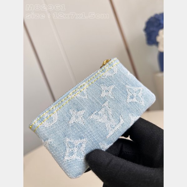 Key Pouch Monogram Denim M82961 7 Star Louis Vuitton Copy Bag